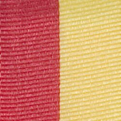 Moire-Nationalband rot-gelb 150mm / 25m