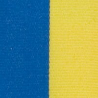 Moire-Nationalband blau-gelb 150mm / 25m